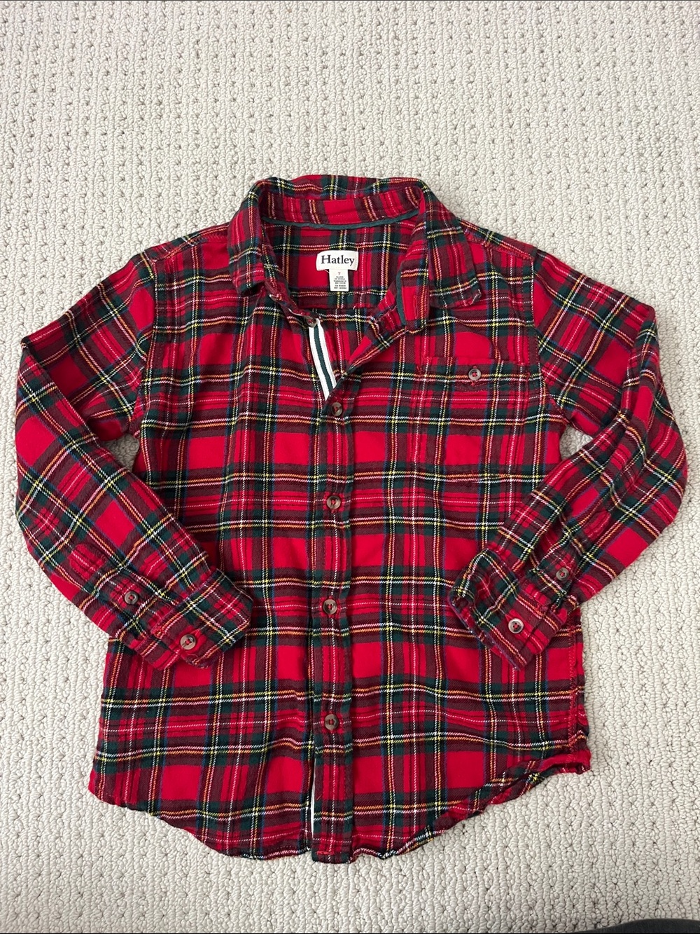 Hatley Flannel Plaid Shirt